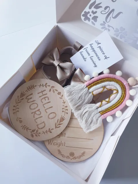 Newborn gift box ,Oh baby, girl gift box
