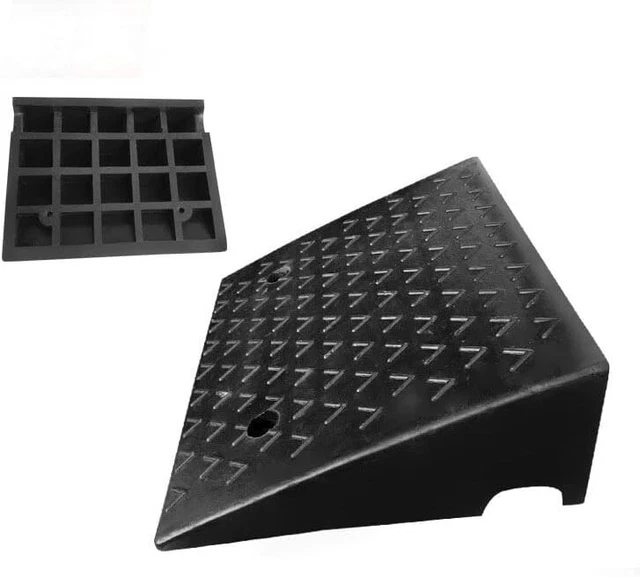 Nisorpa rampa in gomma rampa per cordolo gomma 15 cm bordo rampa portatile rampa a soglia