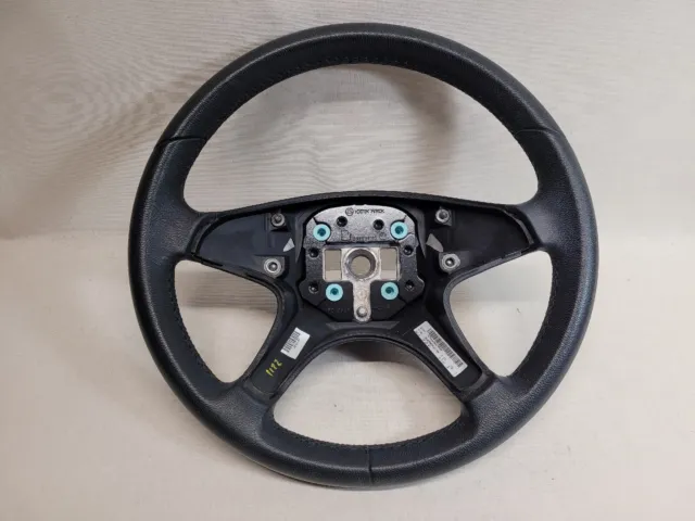 07-11 Mercedes W204 C300 C250 4 Spoke Steering Wheel Black A2044602603 OEM