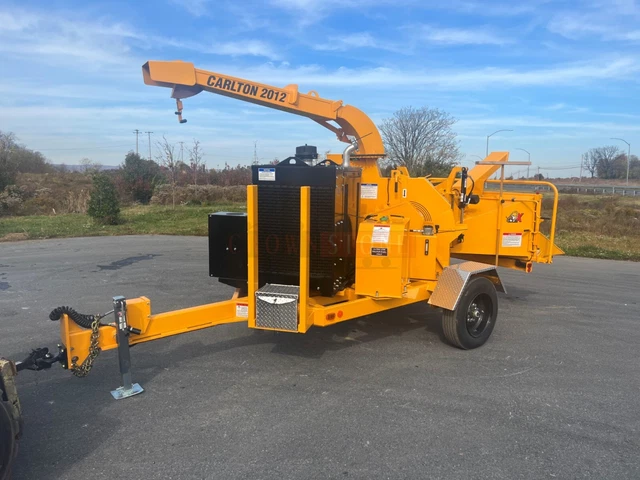 2022 Carlton 2012G 12" Disk  Chipper, 134 Hp Kohler Diesel, Digital Autofeed