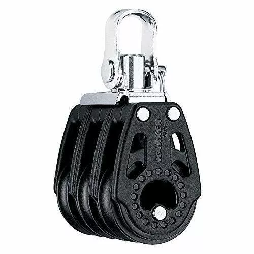 Harken 29mm Triple Carbon Luft Block W / Drehbar - Fischen [344F]