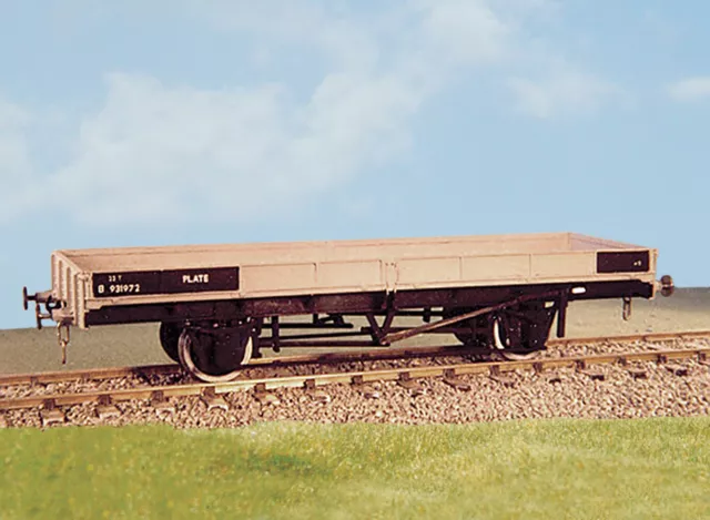 Peco Parkside PS03 LNER/BR 7 Plank Wagon inc Wheels & Decals 0 Gauge Plastic Kit