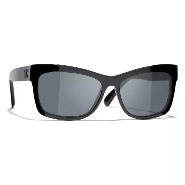 BRAND NEW CHANEL Women Sunglasses CH 5467-B c622T8 Black Grey