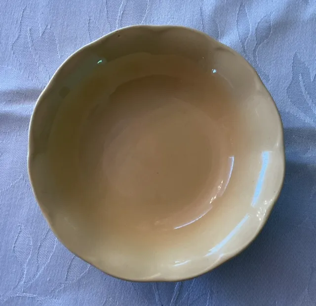 Vintage Grindley Yellow Butter/Jam Dish. “Laburnum Petal”.🌼Made in England.🌼