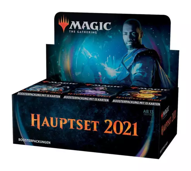 Hauptset 2021 Booster Display deutsch | Magic the Gathering MTG | NEU & OVP