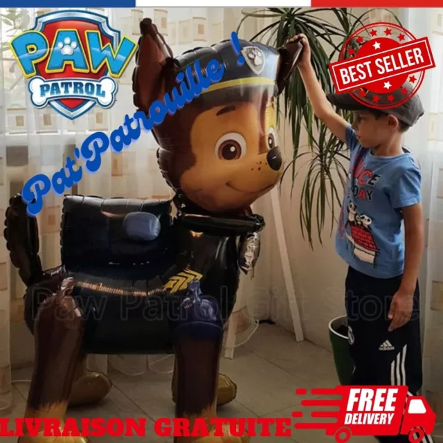 Jouets Pat'patrouille Ballon Paw Patrol Chase Ballon Anniversaire Enfant Anniv