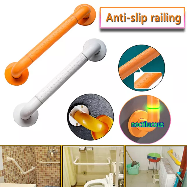 Bathroom Grip Shower Tub Rail Grab Bar Non-Slip Safe Handrail Handle 30/40/50cm