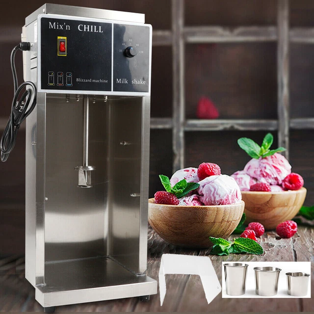 Electric 500W Ice Cream Machine Maker Shaker Blender Mixer Commercial
