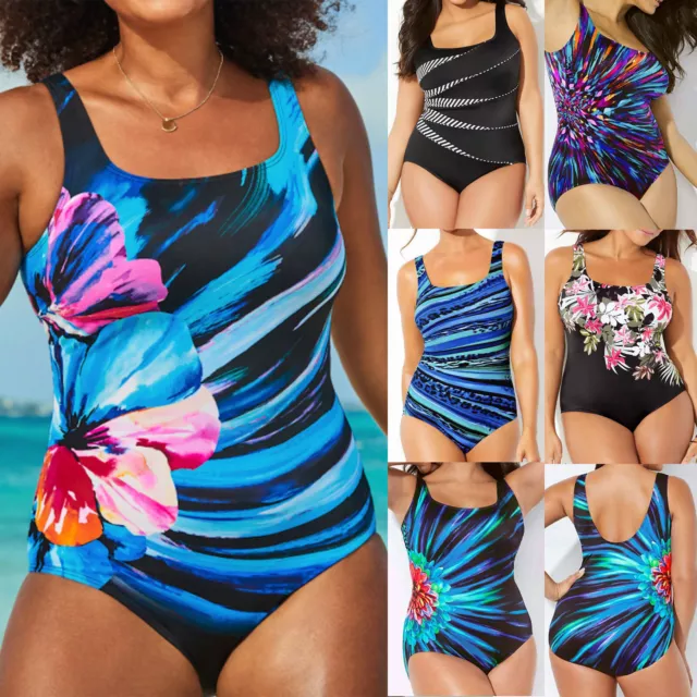 Badeanzüge Für Damen Frauen Plus Size Push Up Gepolsterter Bikini Badeanzug