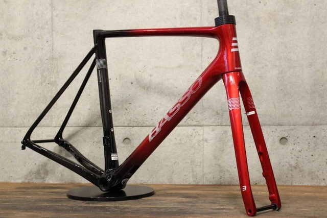 BASSO DIAMANTE 56 Road Bike Frameset Junk Condition From