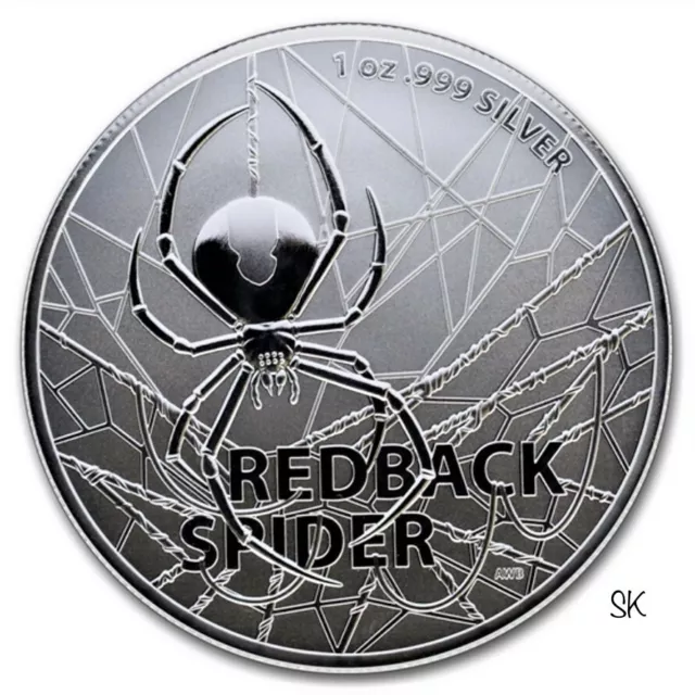 2020 Redback Spider 1oz Silver Coin