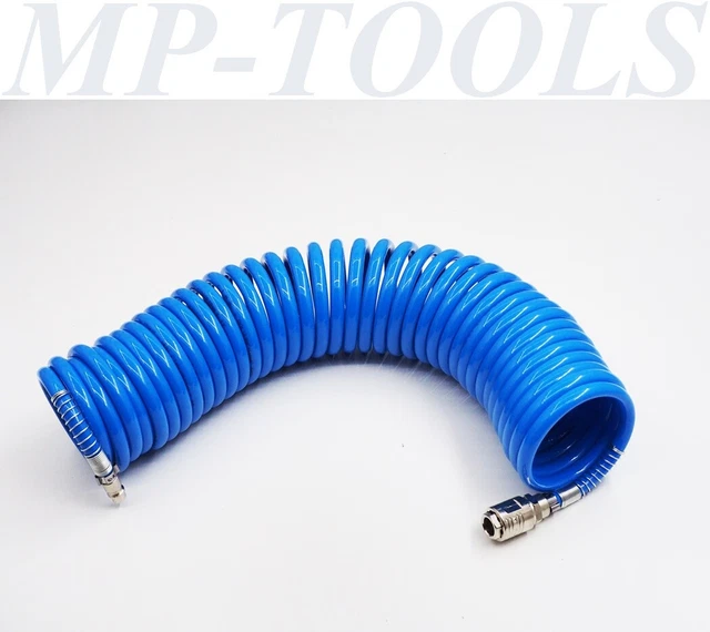 Wiltec Tubo PVC Aria Compressa 15m Per Compressore Attacco A Innesto Rapido - Foto 7