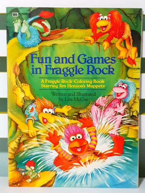 Fun and Games in Fraggle Rock! Starring Jim Hensons Muppets! Book by Lisa McCue!