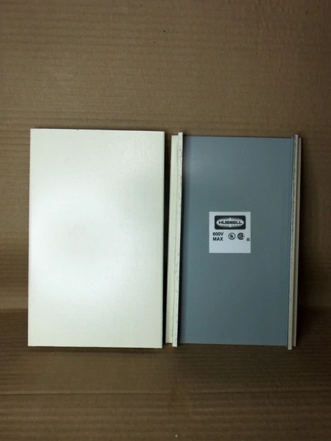 New Hubbell Hbl4750C075Iv Surface Metal Raceway 7.5" Cover 5 In Each Box Ak