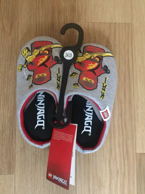 NINJAGO LEGO BOYS Toddler Slippers Uk 7 8 Euro 24 25 New with Tags 13.88 PicClick UK