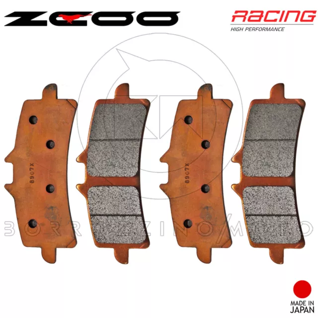 Pastiglie Freno Anteriore Zcoo Racing-Exc B005 Brembo M4 34 Monoblocco Radiale