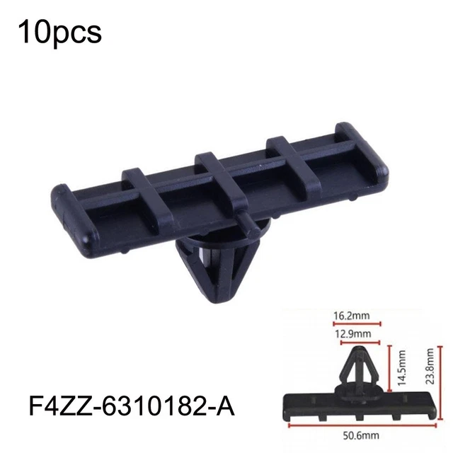 10 Pcs Rocker Panel Ground Effects Moulding Clips For Ford For Mustang 1995-On