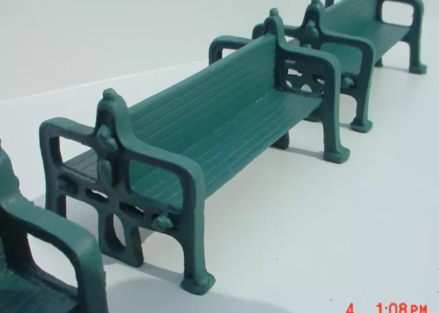 Rickety Old Station / Platform Bench Miniature 1/24 Scale G Scale Diorama Item