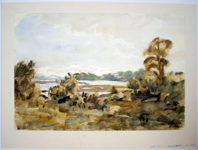 Vernon Wethered (1865–1952) landscape watercolour, County cork, Ireland