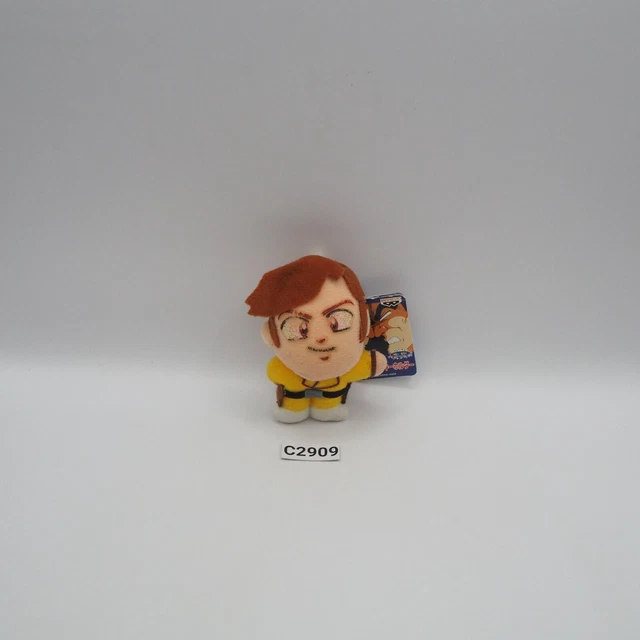 KochiKame Tokyo Beat Cops C2909 Banpresto 1996 Mascot 3" TAG Plush Toy Japan