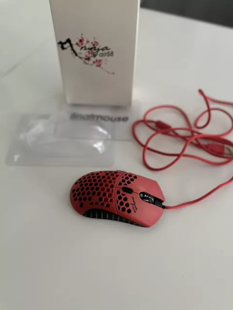 Finalmouse Ninja Air 58 Cherry Blossom Red 3