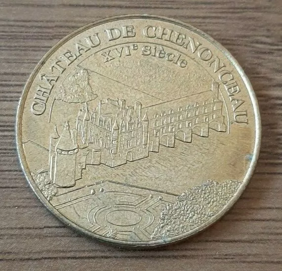 FRANCE; médaille Touristique MDP 2012 Château Chenonceau (#4352)