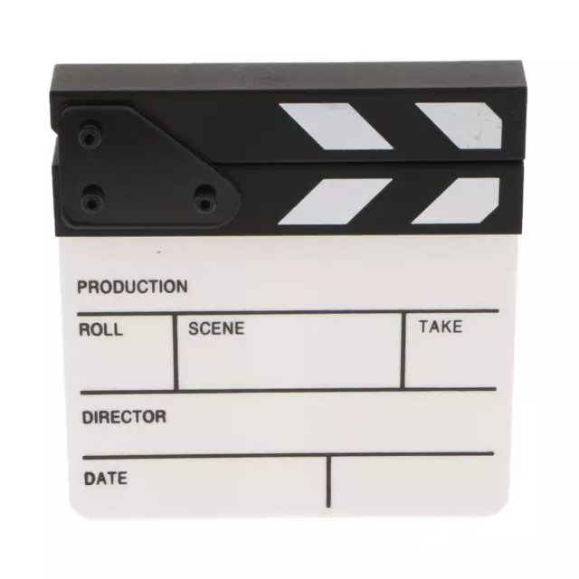 Requisitos de película acrílica fabricación de películas Clap Board director Clapboard Black White