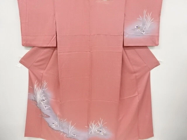 6142295: Japanese Kimono / Vintage Homongi / Mandarin Duck