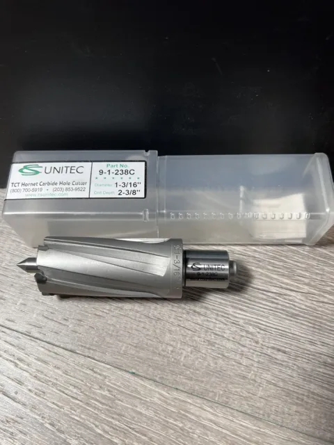 Angular Cutter mag Drill (1-3/16" x 2 -3/8”) With pilot pin ! CS UNITEC  New!