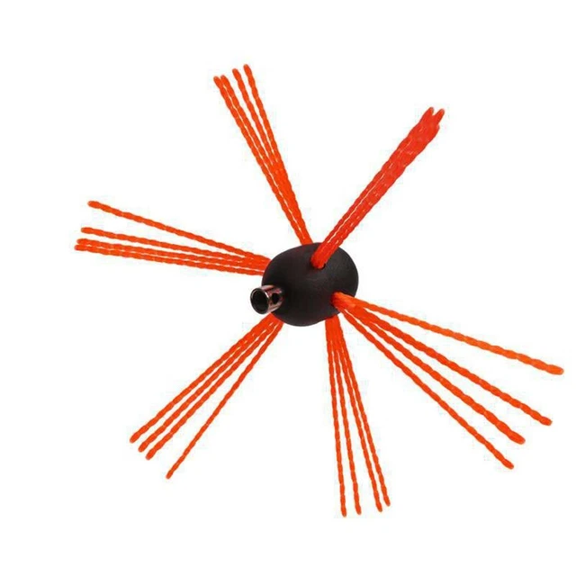 Cepillo de chimenea barredor refrigeración aire herrajes de latón nailon limpieza