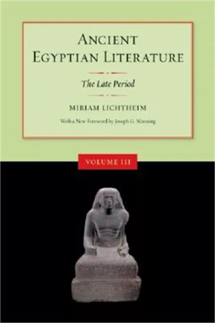 Ancient Egyptian Literature: The Late Period (Paperback or Softback)