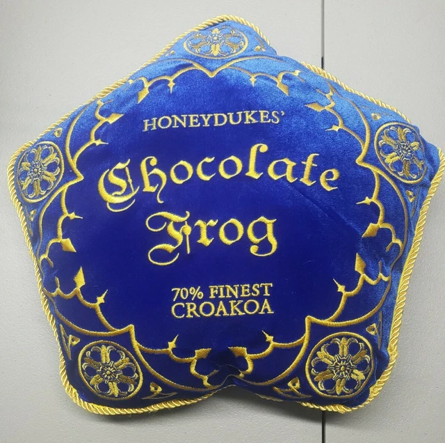 HARRY POTTER HONEYDUKES Chocolate Frog Collector Plush PILLOW ONLY NO
