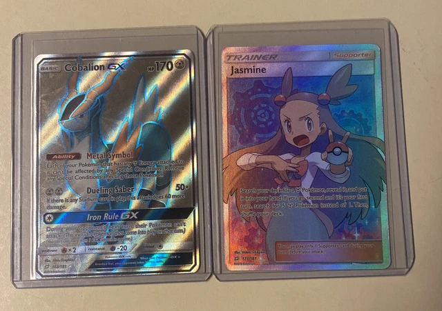 Jasmine  - 177/181 - Full Art Ultra Rare Team Up Set - Pokemon Card - NM