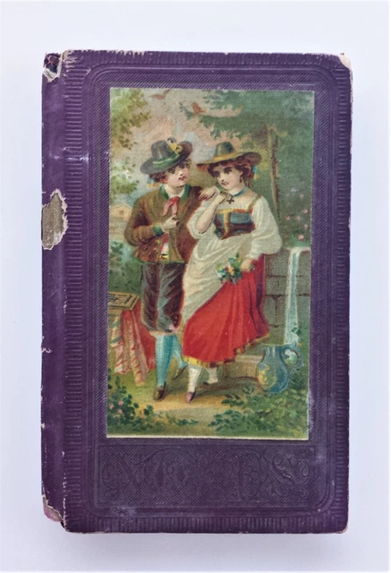 1876-1902 antique MINI BLACKBOARD NOTEBOOK sybertsville sugarloaf twp luzerne pa