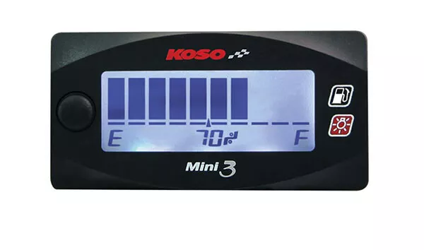 NEU BA003250 Koso Mini Style 3 - Kraftstoff Tankanzeige ,