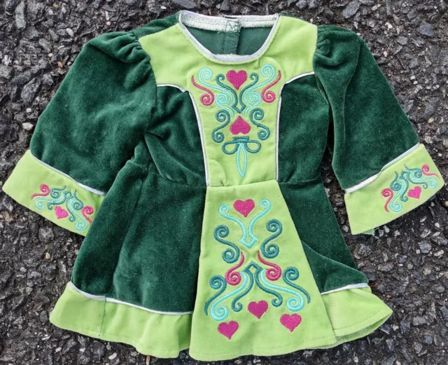 American Girl Doll - Nellie's Green Irish Dance Dress (Only) from 2007 - Retired