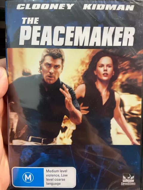 The Peacemaker NEW/sealed region 4 DVD (1997 George Clooney thriller movie)