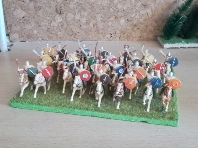 BUSCH NOCH ? HO. PERSONNAGES FIGURINES. CHAMPS DE BATAILLE VICKINGS