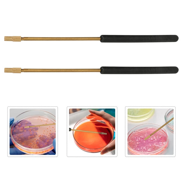 Set Aste Per Inoculazione - 23cm, 90 Anelli, Per Laboratorio E Micologia