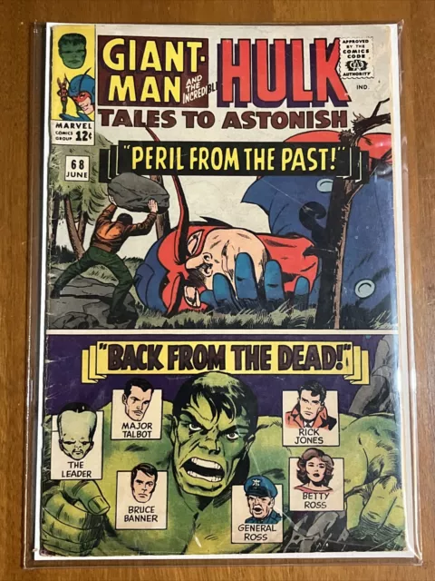 Tales To Astonish #68  1965 Giant-Man & The Hulk X1