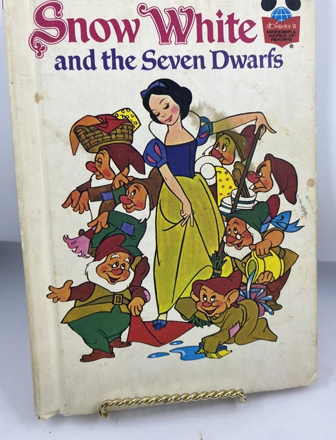WALT DISNEYS SNOW White And The Seven Dwarfs Book Club Edition 1973 ...