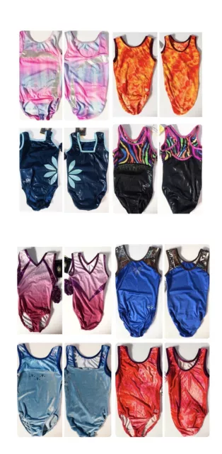 NWT 12-14 Years Dreamlight Gymnastics Leotards Sequins Swarovski Srunchie NWT 12-14 Years Dreamlight Gymnastics Leotards Sequins Swarovski Srunchie