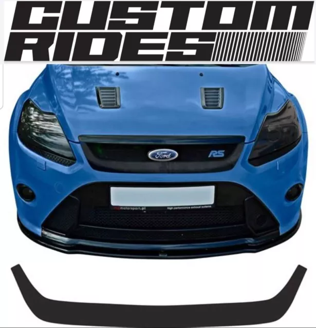 Ford Focus Mk2 & Mk2 St Facelift Top Bumper To Grill  Pre-Cut Vinyl Overlay