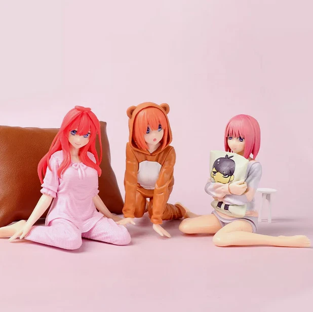 Lot 5 Figurines Quintessential Quintuplets – Miku, Kanako, Nino – Anime Funko