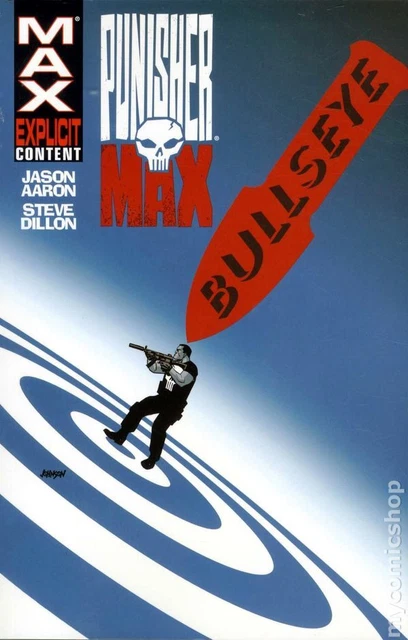 Punisher Max Bullseye TPB #1-1ST VF 2011 Stock Image