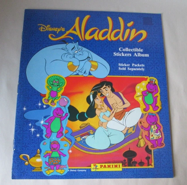 DISNEY'S ALADDIN COLLECTIBLE Sticker Album with 1 Sticker inside. £12. ...