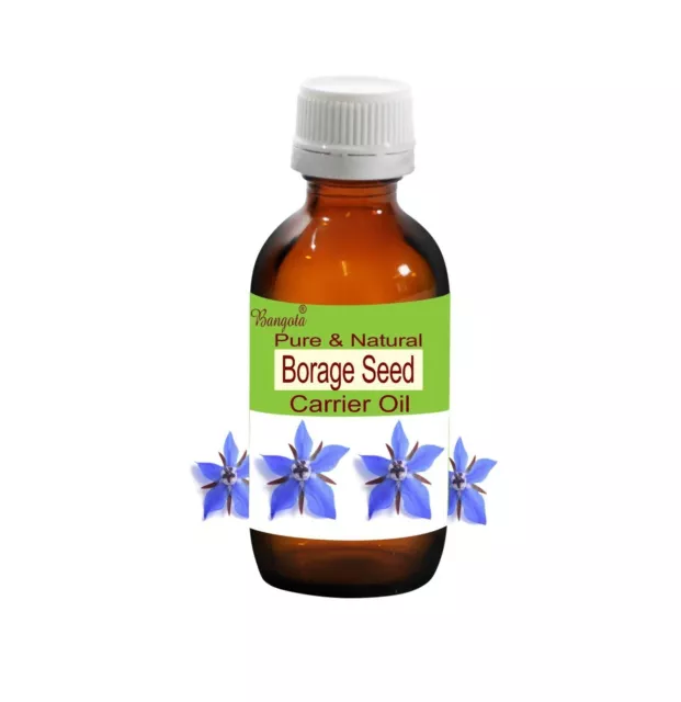 Borage Seed Pure Natural Cold Pressed Carrier Oil Borago officinalis de Bangota