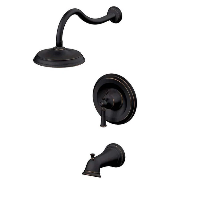 Tosca Tub Shower Faucet Single-Handle 1-Spray Oil Rubbed Bronze Valve Included