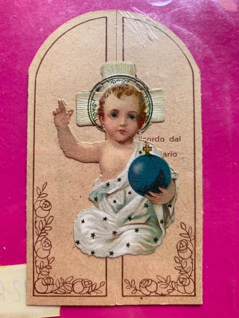 Santino Holy Card Apribile, Orazione A Maria Ss. Di Canoscio - Rif. 11217