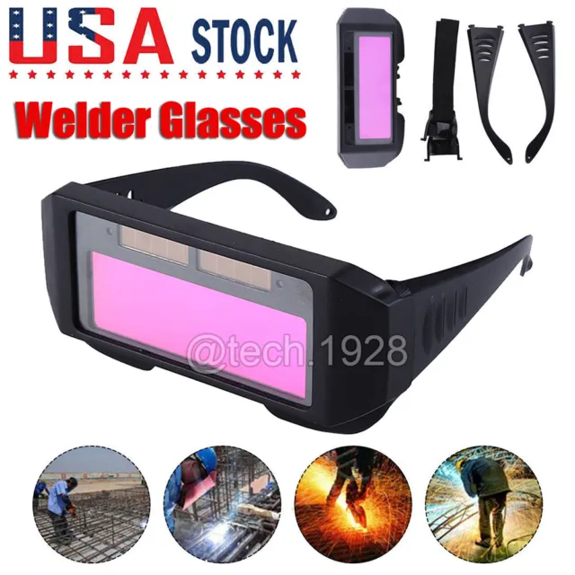 For Welding Welder Glasses Mask Solar Auto Darkening Welding Helmet Eyes Goggle